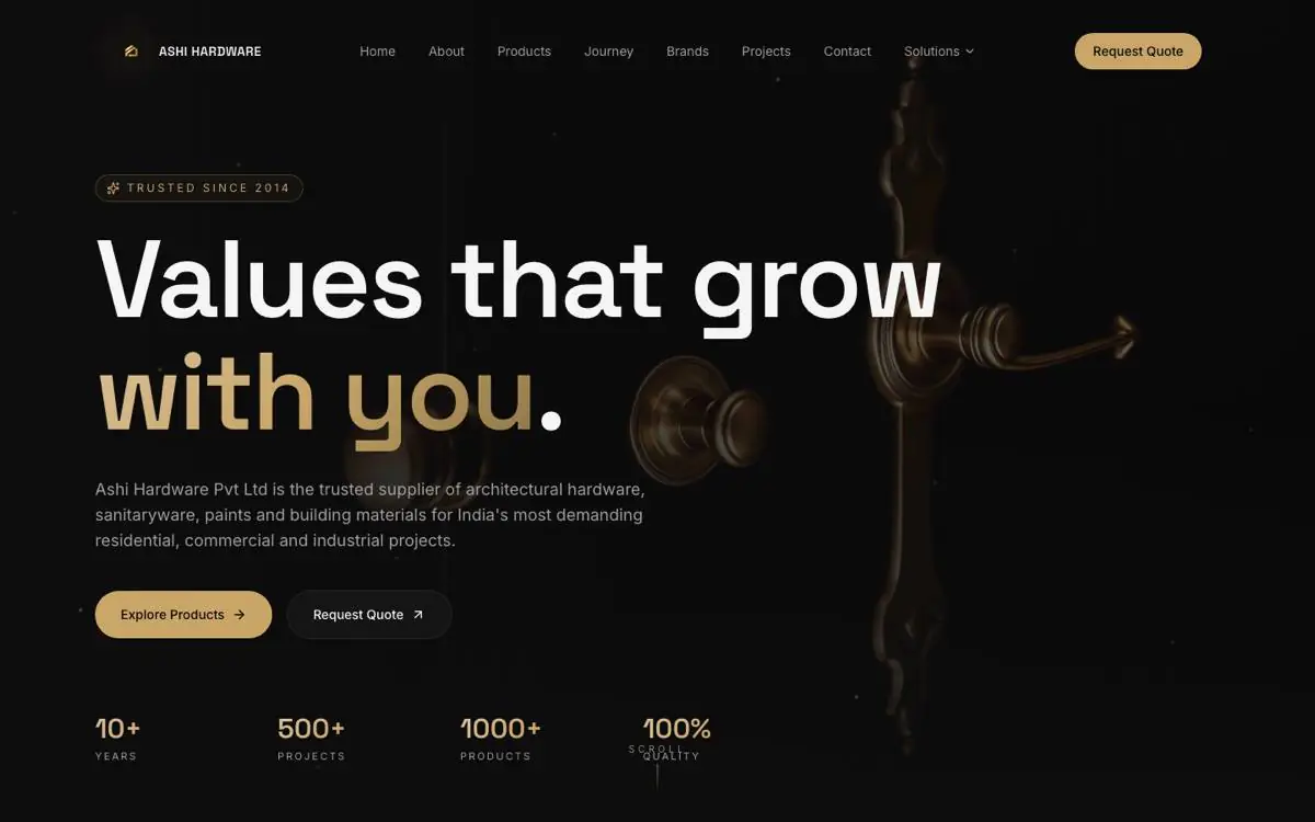 Ashi Hardware — building materials supplier