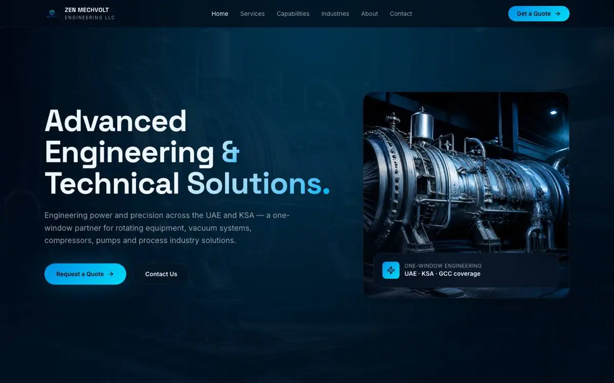 Zen Mechvolt Engineering LLC — industrial engineering